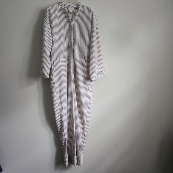 *SOLD* NWT Club Monaco jumpsuit long sleeved white striped sz 4 - Picture 3 of 5